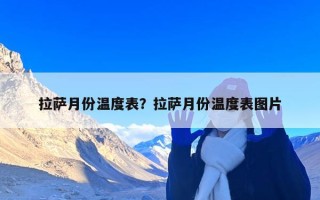 拉萨月份温度表？拉萨月份温度表图片