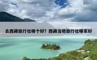 去西藏旅行社哪个好？西藏当地旅行社哪家好