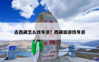 去西藏怎么找导游？西藏旅游找导游