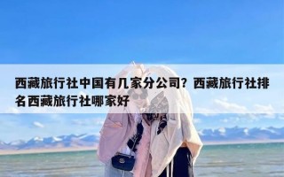 西藏旅行社中国有几家分公司？西藏旅行社排名西藏旅行社哪家好